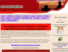 Tablet Screenshot of international-travel-writers.com